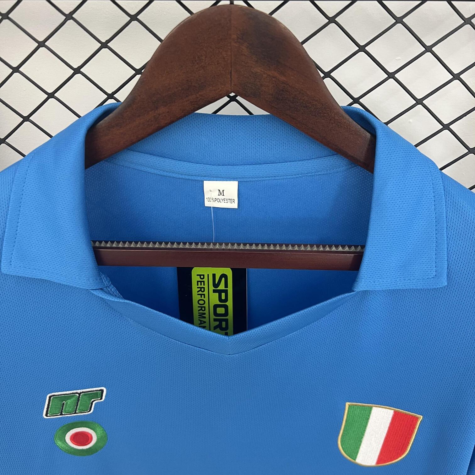NAPOLI I 87/88 HOMBRE (RETRO) MANGA LARGA
