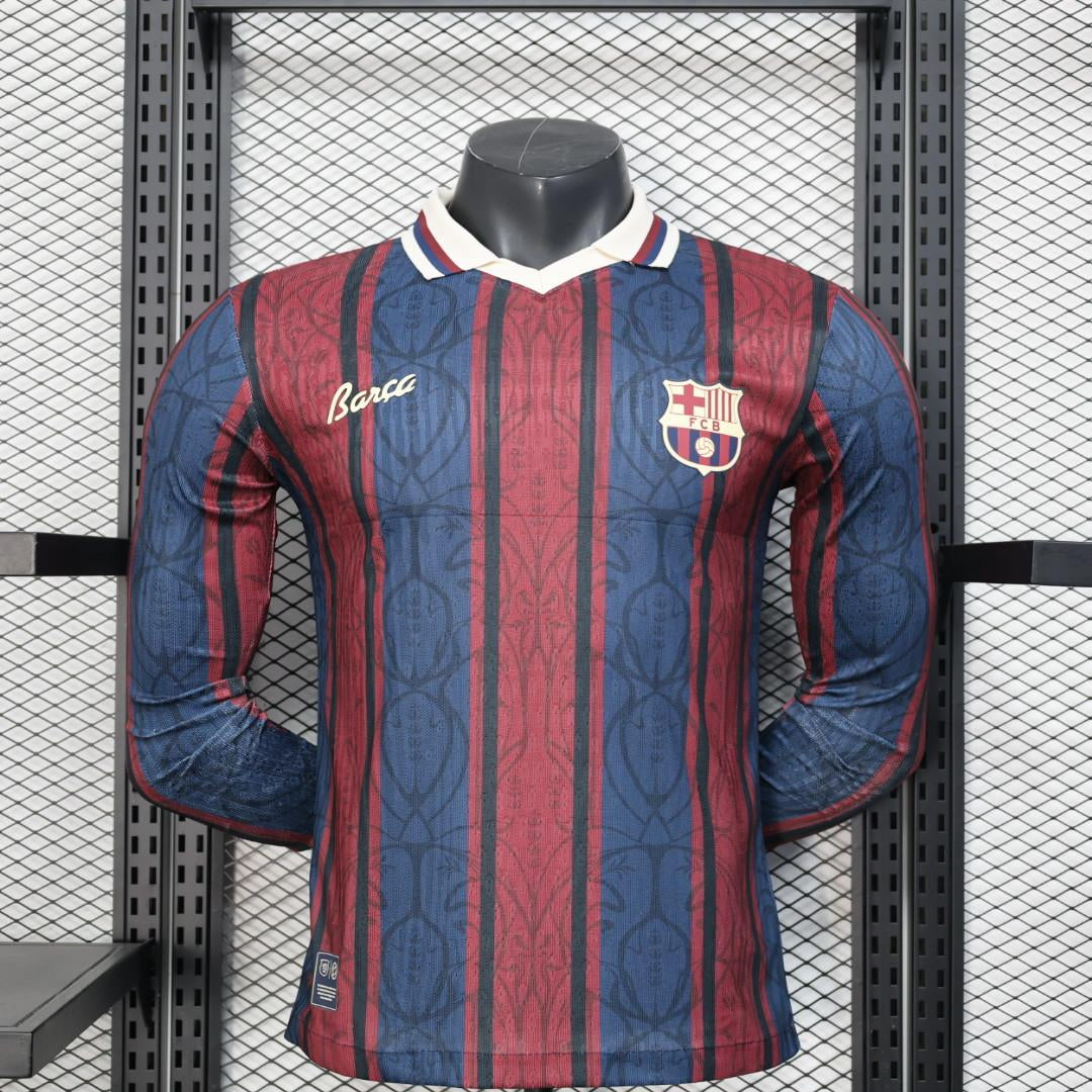 BARCELONA EDICIÓN COMEMORATIVA 25/26 HOMBRE (VERSIÓN JUGADOR) MANGA LARGA