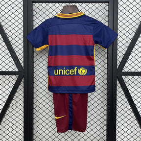 BARCELONA I 15/16 CONJUNTO INFANTIL (RETRO)