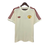 Camiseta Manchester United 25/26 Edición Casual - Blanca - Versión Aficionado