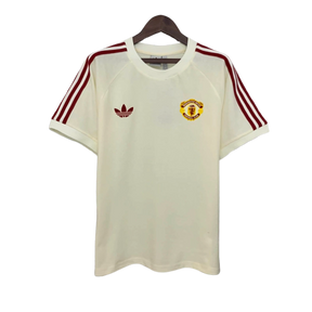 Camiseta Manchester United 25/26 Edición Casual - Blanca - Versión Aficionado