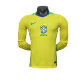Camiseta Brasil 25/26 I Casa - Manga Larga