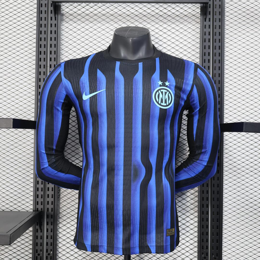INTER DE MILAN I 25/26 HOMBRE (VERSIÓN JUGADOR) MANGA LARGA