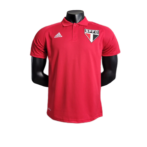Camiseta São Paulo 23/24 Edición Polo - Rojo - Versión Aficionado