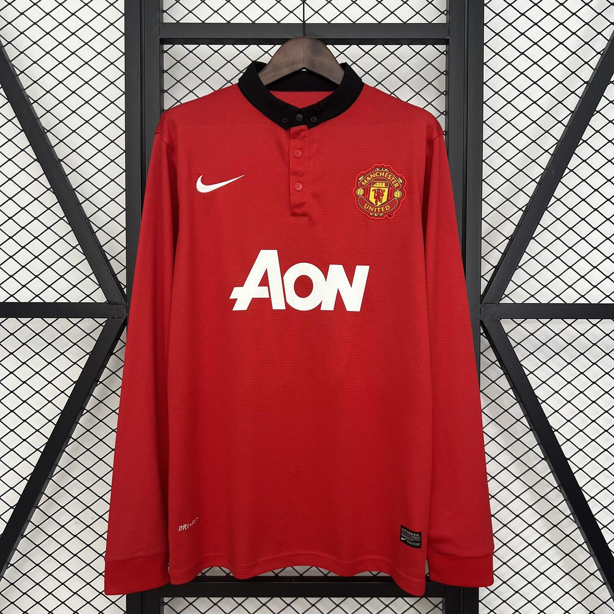 MANCHESTER UNITED I 13/14 HOMBRE (RETRO) MANGA LARGA