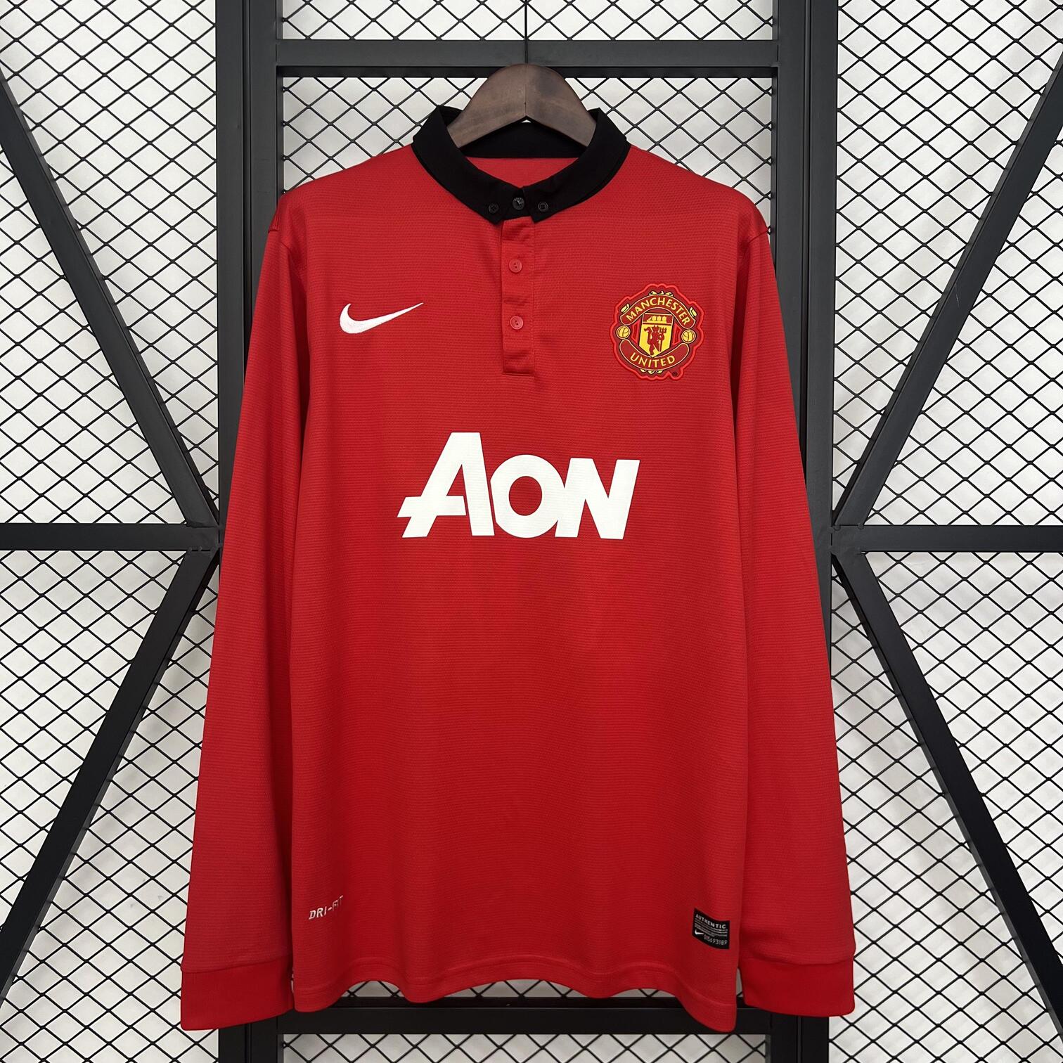 MANCHESTER UNITED I 13/14 HOMBRE (RETRO) MANGA LARGA