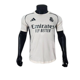 Camiseta Real Madrid 25/26 Entrenamiento - Blanca - Versión Jugador