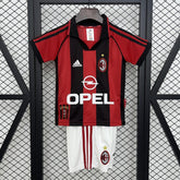MILAN I 98/99 CONJUNTO INFANTIL (RETRO)