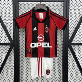 MILAN I 98/99 CONJUNTO INFANTIL (RETRO)
