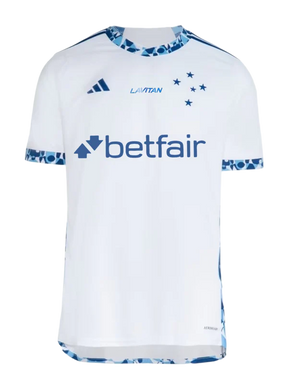 Camiseta Cruzeiro 24/25 II Visitante - Todos los Patrocinios - Versión Aficionado