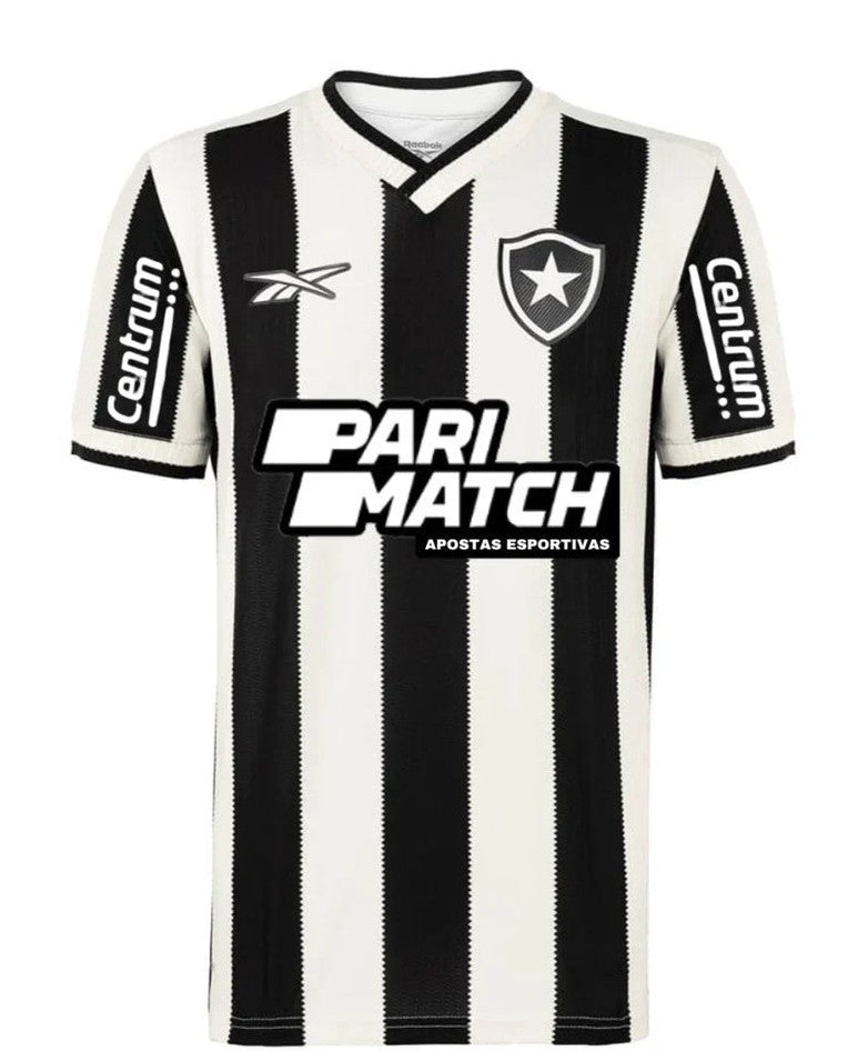 Camiseta Botafogo 24/25 I Casa - Todos los Patrocinios - Versión Aficionado