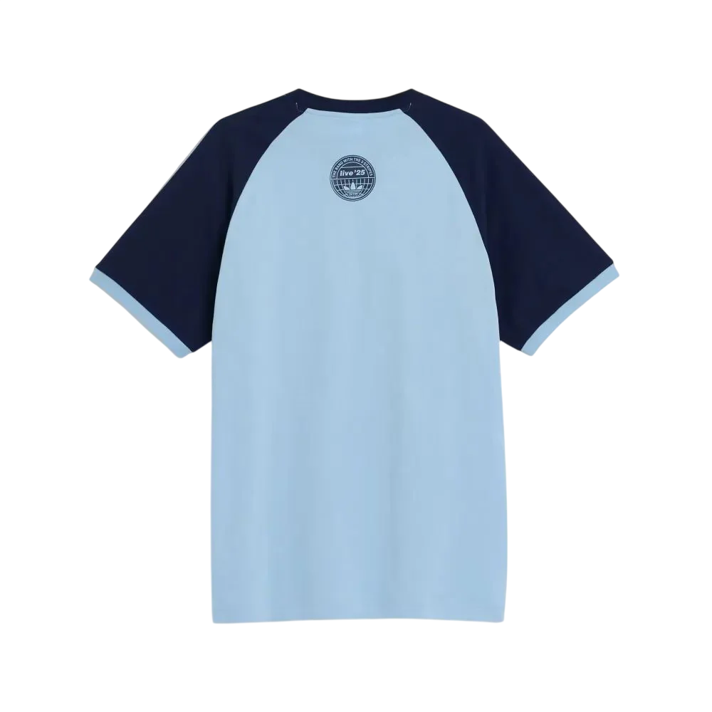 Edición Oasis - Camiseta Oasis Tour 3 Rayas Azul