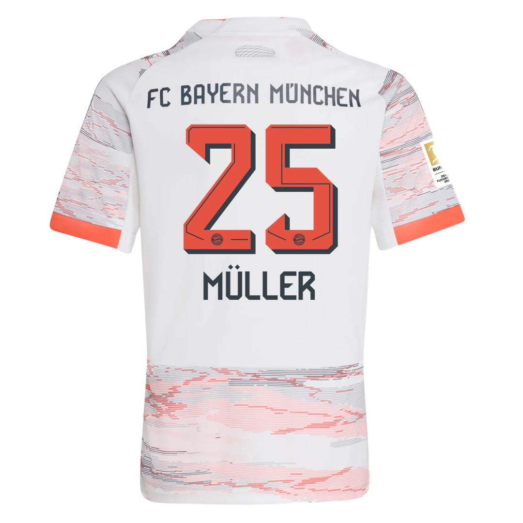 Camiseta Thomas Müller - Bayern de Múnich 25/26 II Visitante - Versión Aficionado