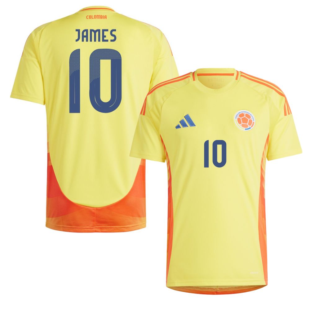 Camiseta James - Colombia 24/25 I Casa - Versión Aficionado