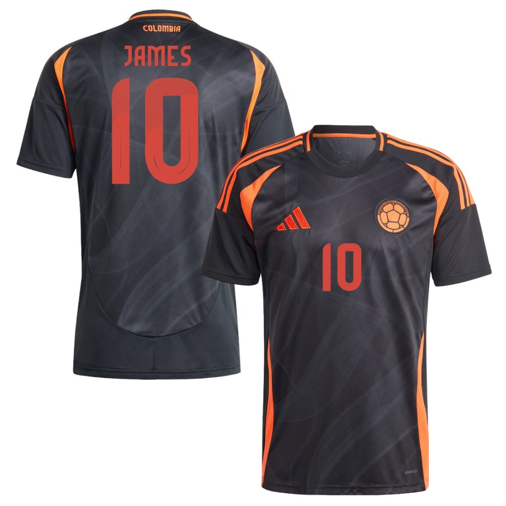 Camiseta James - Colombia 24/25 II Visitante - Versión Aficionado