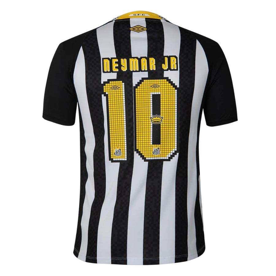 Camiseta Neymar Jr - Santos 25/26 II Visitante - Versión Aficionado