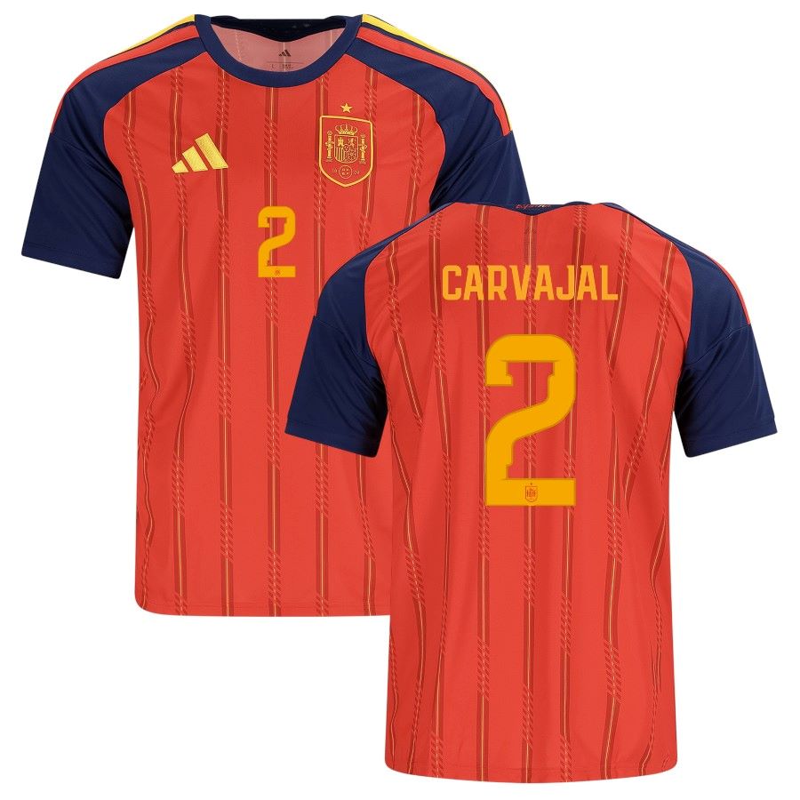 Camiseta Carvajal - España 26/27 I Casa - Versión Aficionado