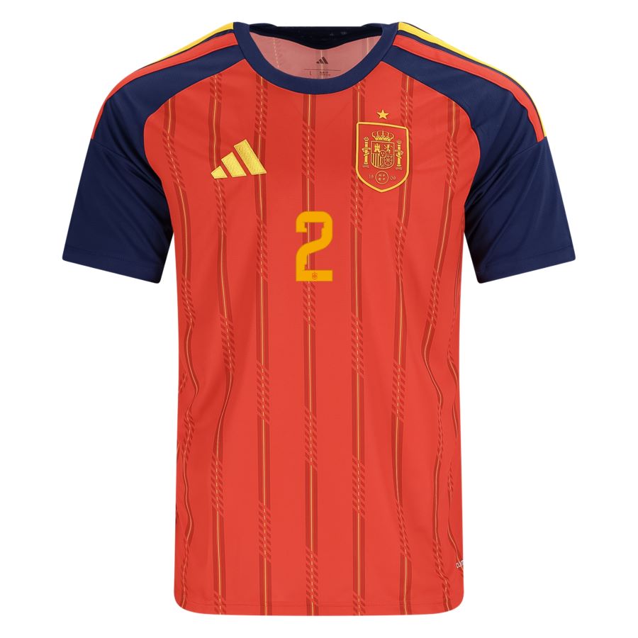 Camiseta Carvajal - España 26/27 I Casa - Versión Aficionado