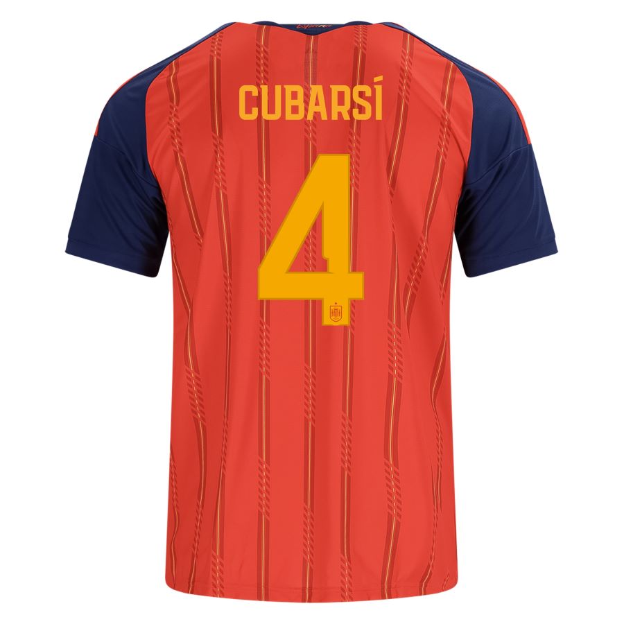 Camiseta Cubarsí - España 26/27 I Casa - Versión Aficionado