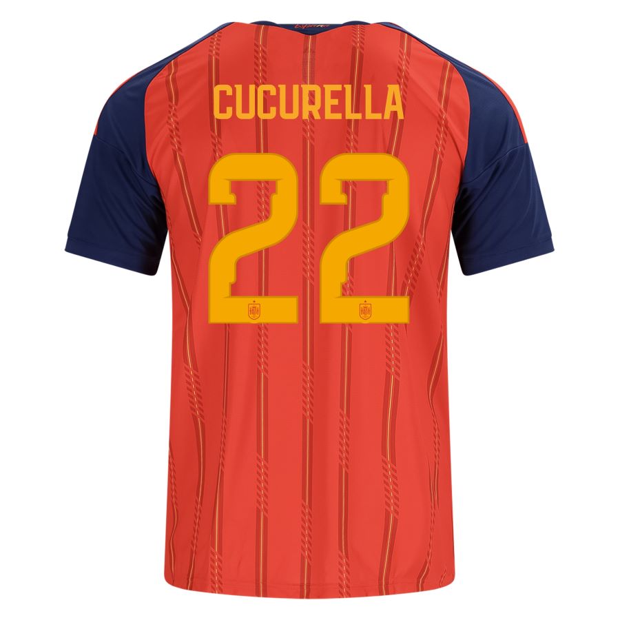 Camiseta Cucurella - España 26/27 I Casa - Versión Aficionado