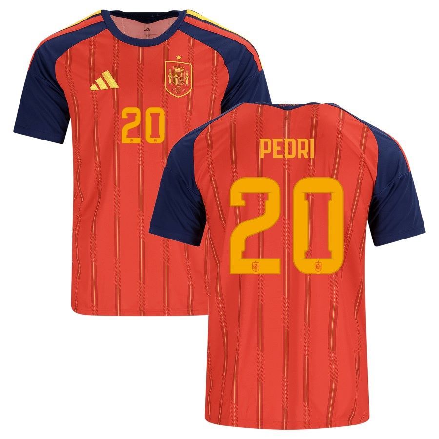 Camiseta Pedri - España 26/27 I Casa - Versión Aficionado