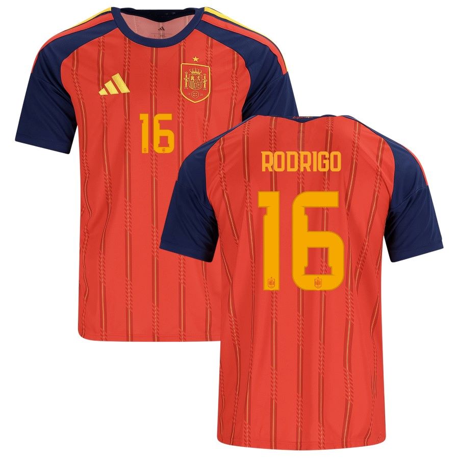 Camiseta Rodrigo - España 26/27 I Casa - Versión Aficionado