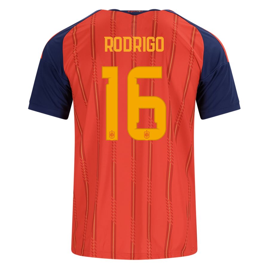 Camiseta Rodrigo - España 26/27 I Casa - Versión Aficionado