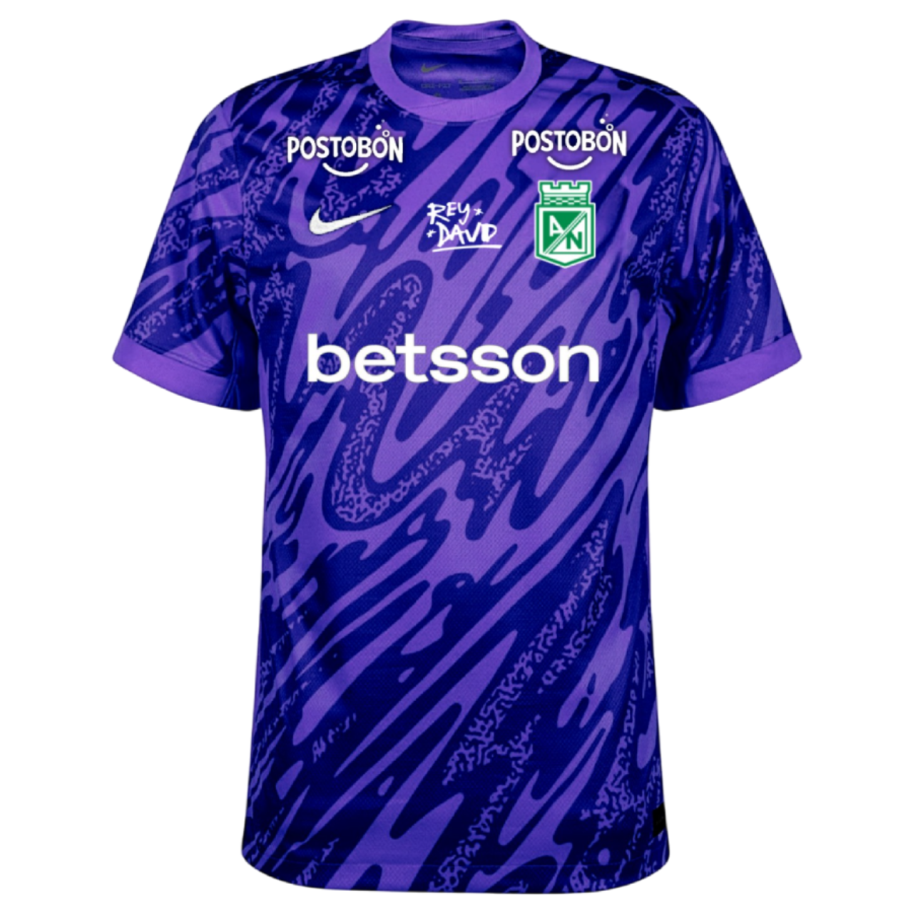 Camiseta Atlético Nacional 25/26 Portero - Púrpura - Versión Aficionado