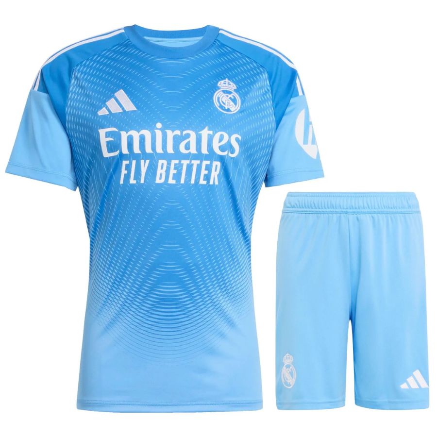 Conjunto Infantil - Real Madrid 25/26 Portero - Azul