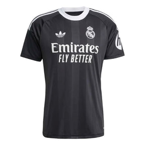 Camiseta Real Madrid 25/26 Portero - Negro - Versión Aficionado