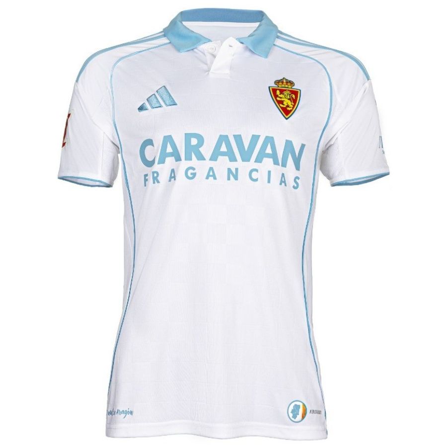 Camiseta Real Zaragoza 25/26 I Casa - Versión Aficionado