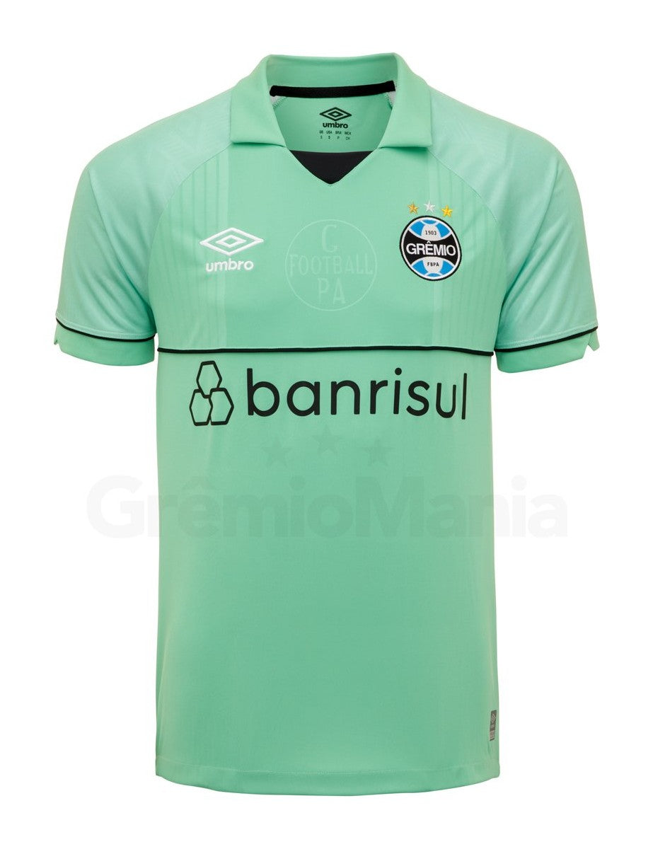 Camiseta Grêmio 23/24 Portero - Verde Claro - Versión Aficionado