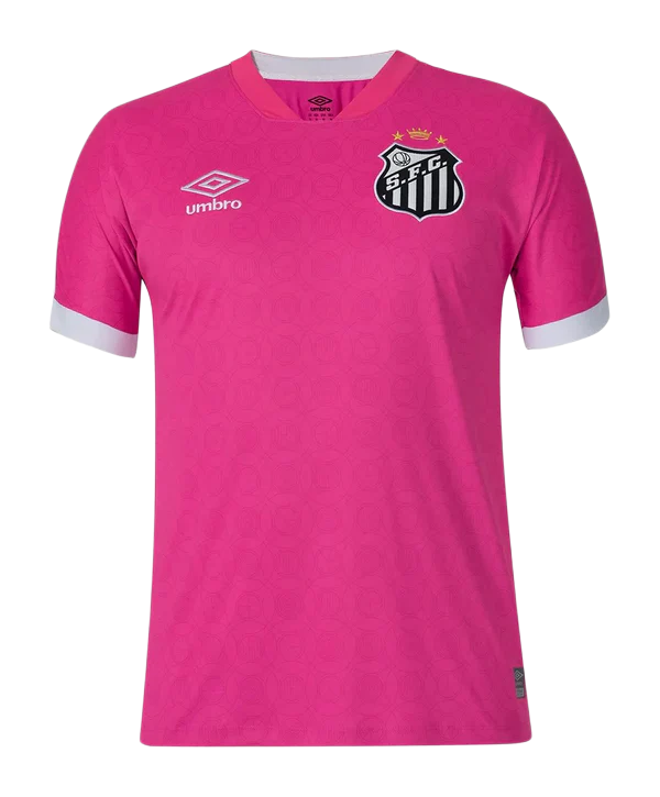 Camiseta Santos 23/24 Edición Octubre Rosa - Versión Aficionado