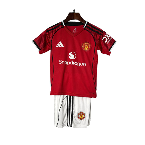 Kit Infantil Manchester United 25/26 I Casa