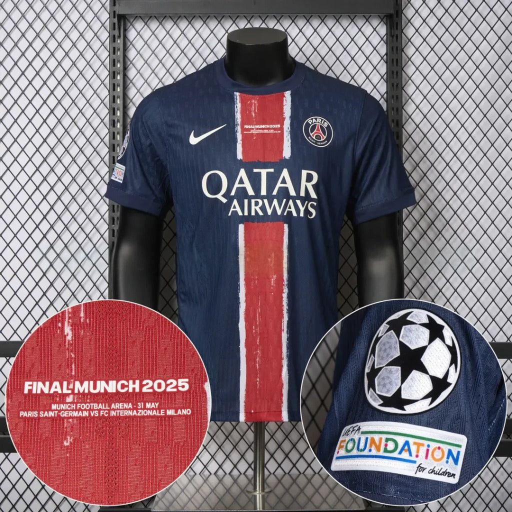 PSG FINAL CHAMPIONS LEAGUE 24/25 HOMBRE (VERSIÓN JUGADOR)