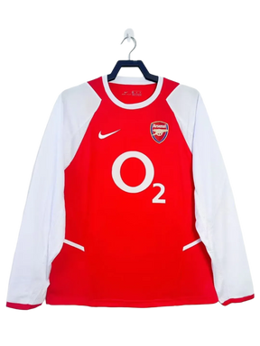 Camiseta Arsenal 02/03 I Casa - Versión Retro