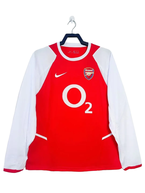 Camiseta Arsenal 02/03 I Casa - Versión Retro