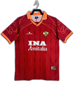Camiseta AS Roma 99/00 I Casa - Versión Retro