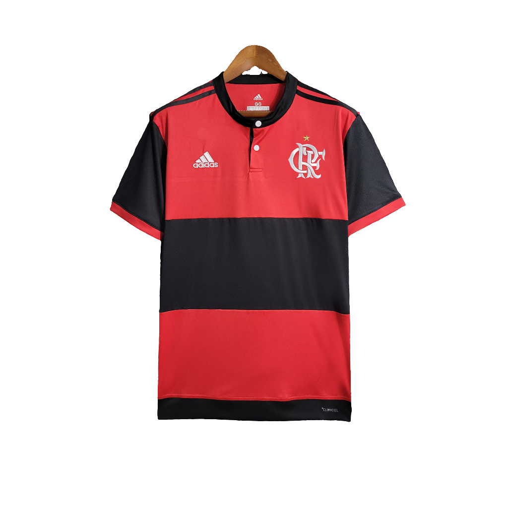 Camiseta Flamengo 17/18 I Casa - Versión Retro
