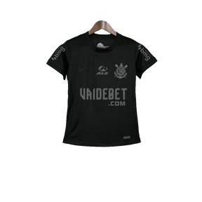 Camiseta Corinthians 24/25 II Visitante - Todos los Patrocinios - Femenina