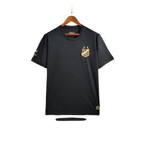 Camiseta Santos 25/26 Edición Conmemorativa - Negra - Versión Aficionado