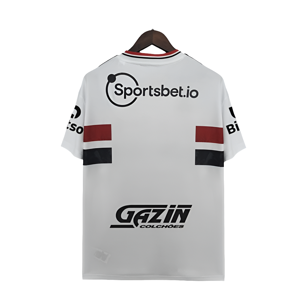 Camiseta São Paulo 22/23 I Casa - Todos los Patrocinios - Versión Aficionado