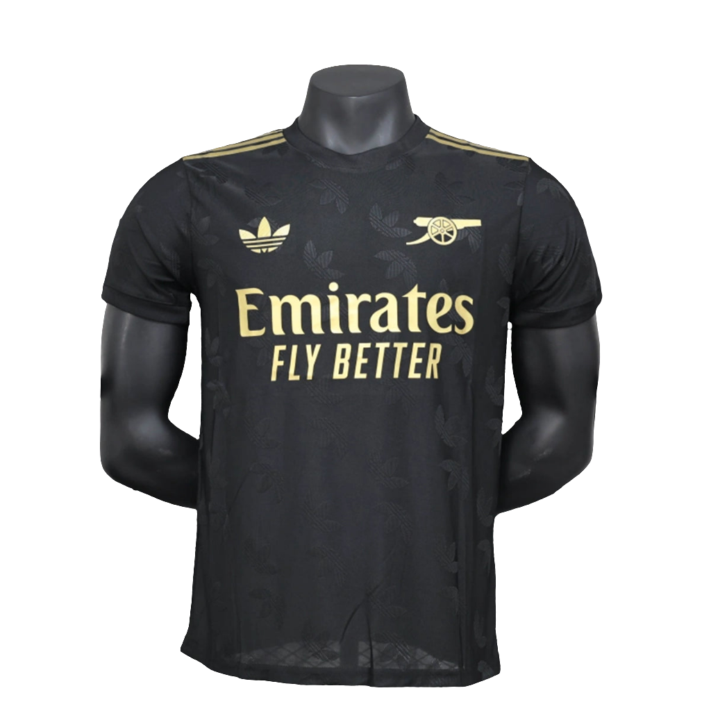 Camiseta Arsenal 25/26 Edición Especial - Negra - Versión Jugador