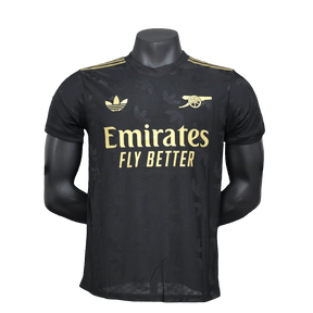 Camiseta Arsenal 25/26 Edición Especial - Negra - Versión Jugador