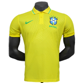 Camiseta Brasil 25/26 Edición Polo - Amarilla - Versión Jugador