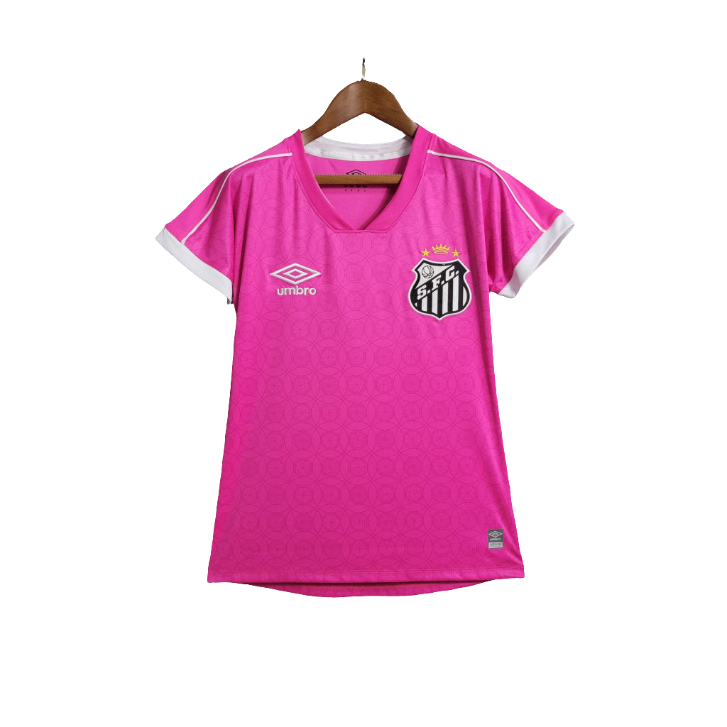 Camiseta Santos 23/24 Edición Octubre Rosa - Femenina