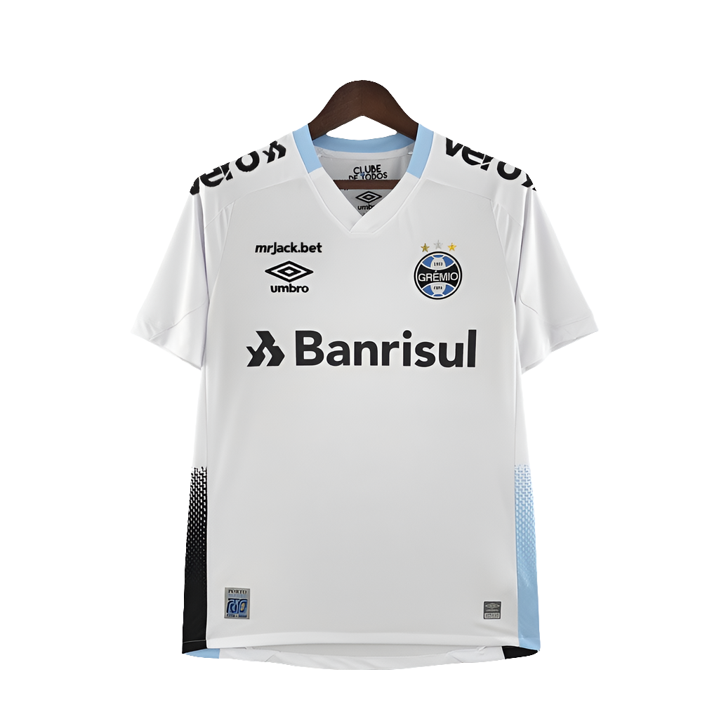 Camiseta Grêmio 22/23 II Visitante - Todos los Patrocinios - Versión Aficionado