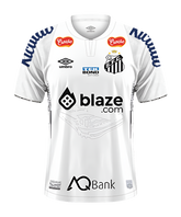 Camiseta Santos 24/25 I Casa - Todos los Patrocinios - Versión Aficionado