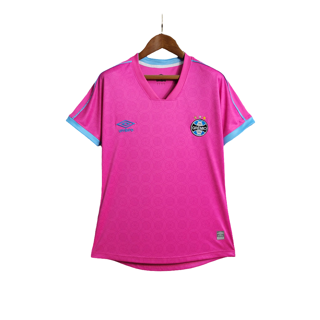 Camiseta Grêmio 23/24 Edición Octubre Rosa - Femenina