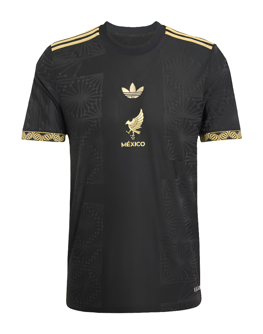Camiseta México 25/26 Edición Copa Oro - Negra - Versión Aficionado